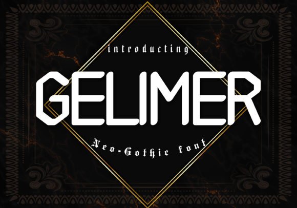 Gelimer Font - Featured Image