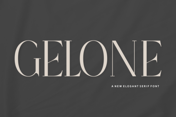 Gelone Font - Featured Image