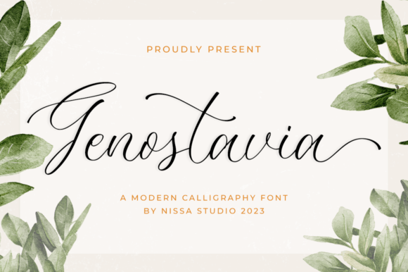 Genostavia Font - Featured Image