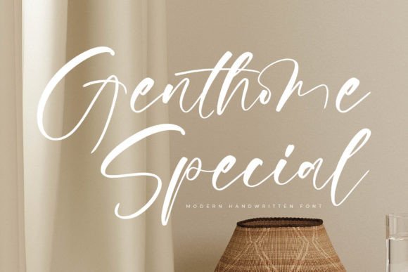 Genthome Special Font - Featured Image