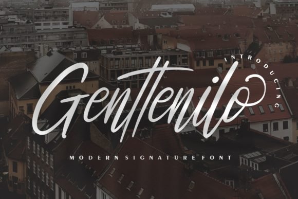 Genttenilo Font - Featured Image