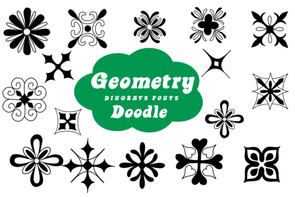 Geometry Doodle Font - Featured Image