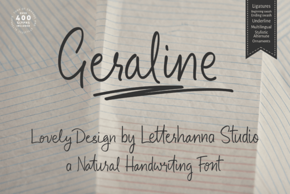 Geraline Font - Featured Image