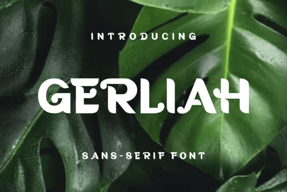 Gerliah Font - Featured Image
