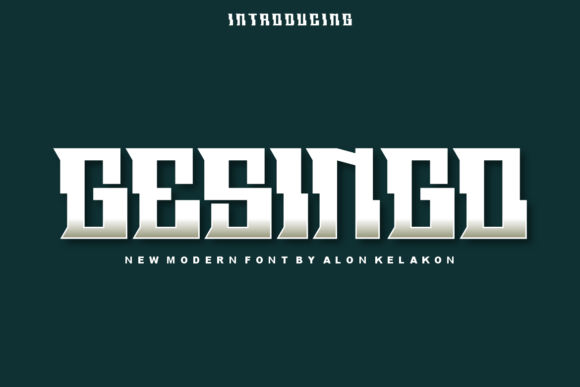 Gesingo Font - Featured Image