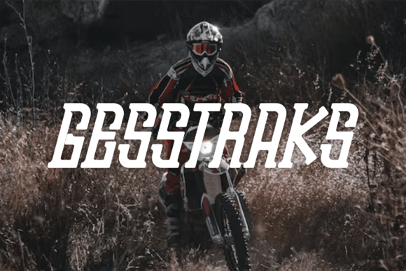 Gesstraks Font - Featured Image