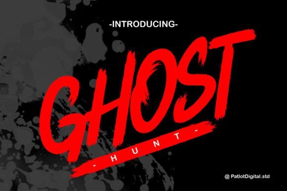 Ghost Hunt Font - Featured Image