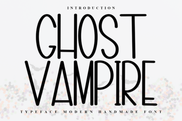 Ghost Vampire Font - Featured Image