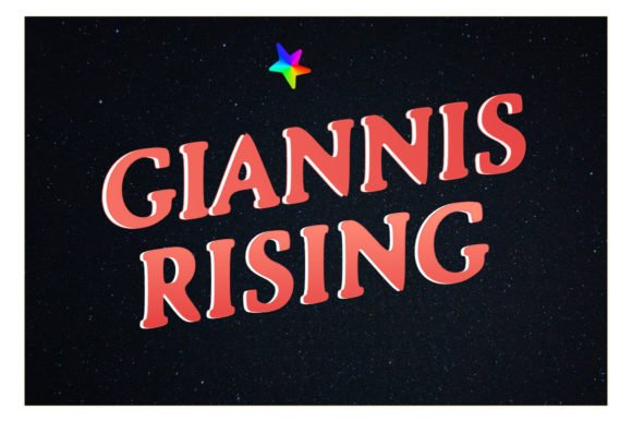 Giannis Rising Font - Featured Image