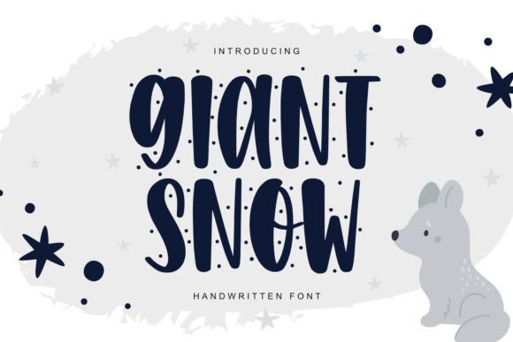 Giant Snow Font - Featured Image