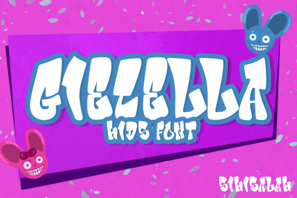 Giecella Kids Font - Featured Image
