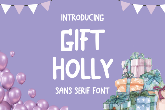 Gift Holly Font - Featured Image