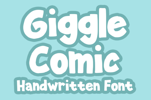 Giggle Comic Font - Featured Image