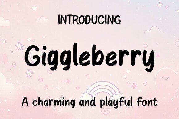 Giggleberry Font - Featured Image