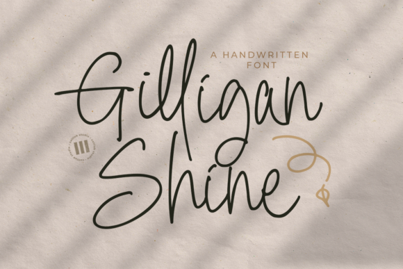 Gilligan Shine Font - Featured Image