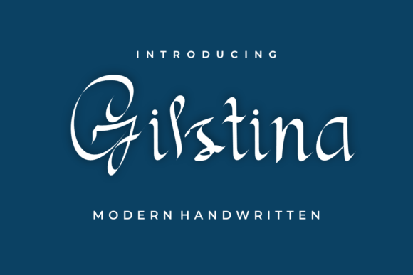 Gilstina Font - Featured Image