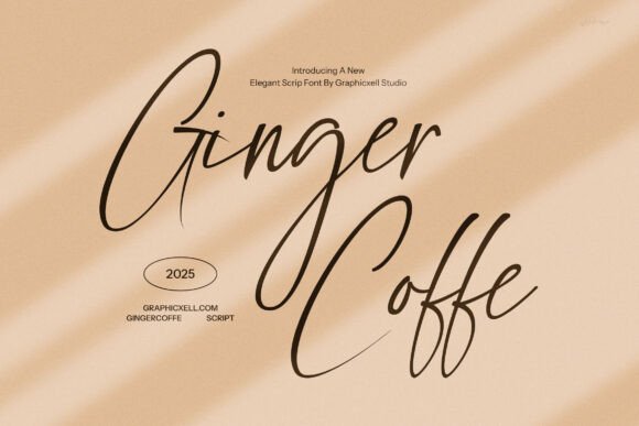 Ginger Coffe Font - Featured Image