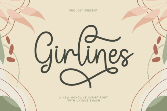 Girlines Font - Featured Image