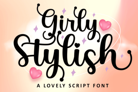 Girly Stylish Font - Featured Image