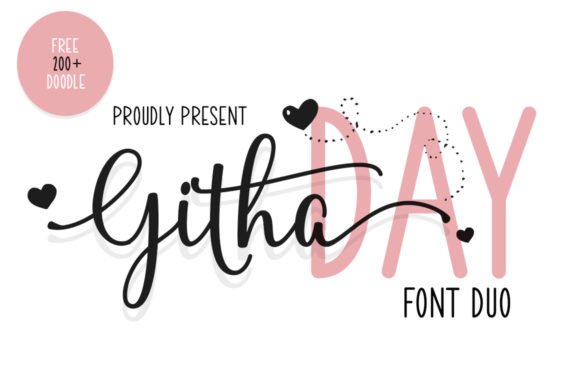 Githa Day Font - Featured Image