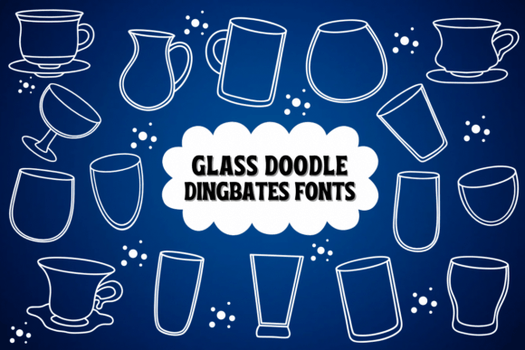 Glass Doodle Font - Featured Image