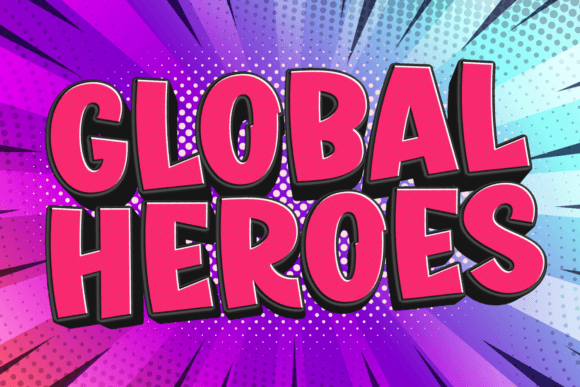 Global Heroes Font - Featured Image