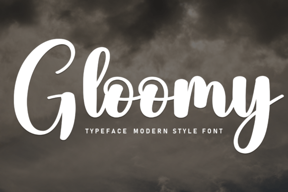 Gloomy Font - Featured Image