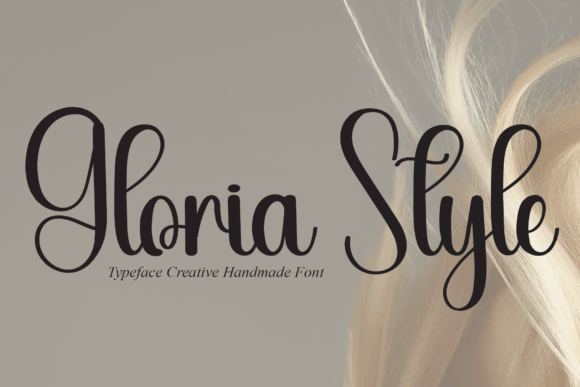 Gloria Style Font - Featured Image