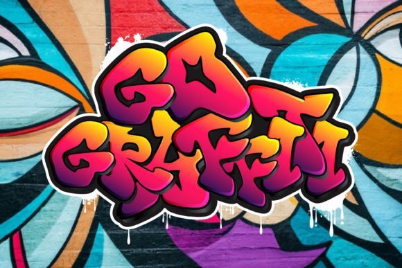 Go Graffiti Font - Featured Image