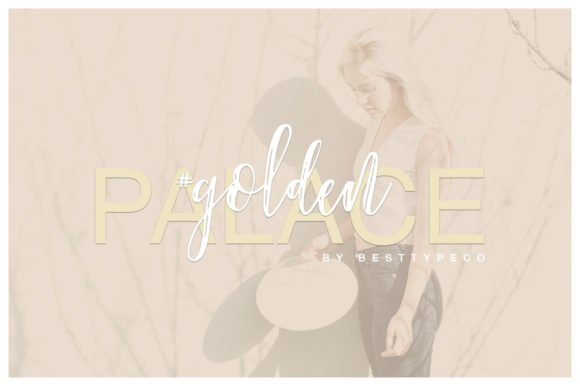 Golden Palace Font - Featured Image