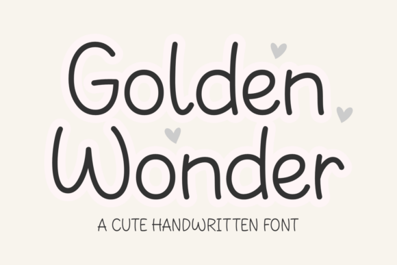 Golden Wonder Font - Featured Image