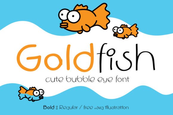 Goldfish Font - Featured Image