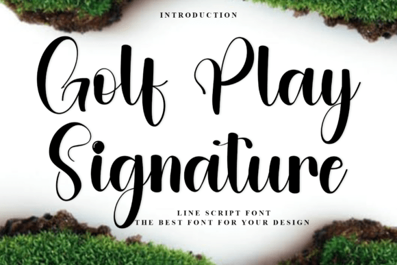 Golf Play Signature Font - Featured Image