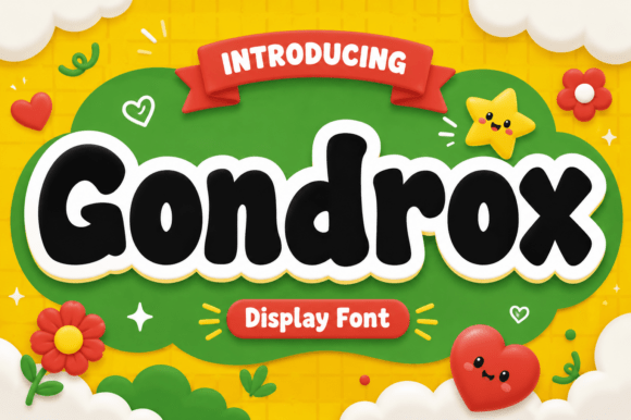 Gondrox Font - Featured Image