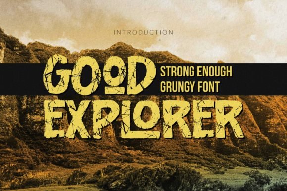 Good Explorer Font - Featured Image
