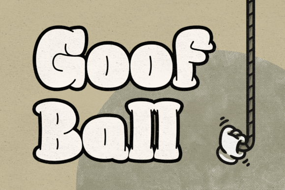 Goof Ball Font - Featured Image