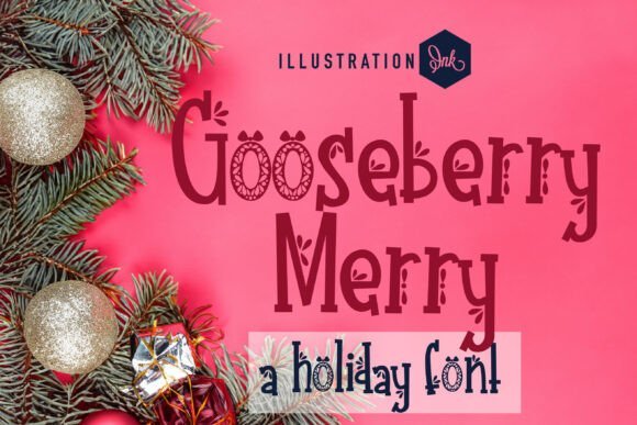 Gooseberry Merry Font - Featured Image