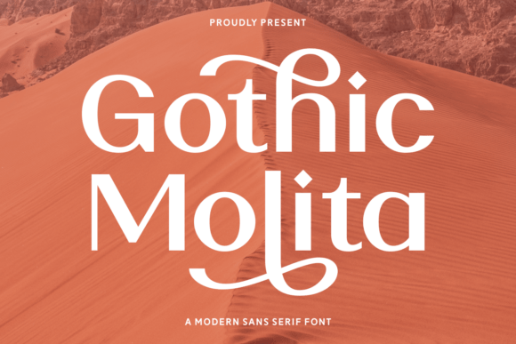 Gothic Molita Font - Featured Image