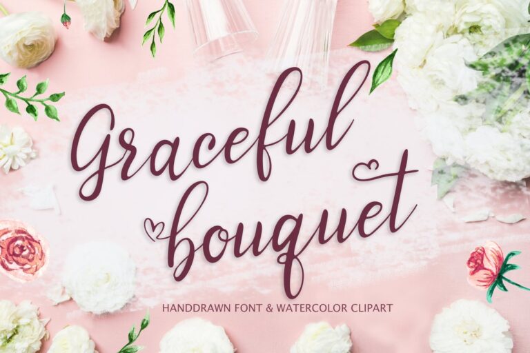 Graceful Bouquet Font - Featured Image