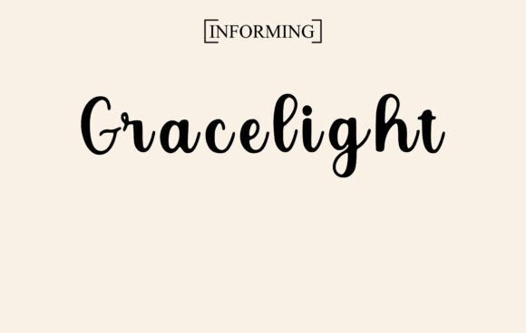 Gracelight Font - Featured Image