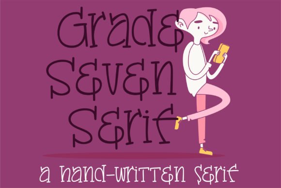 Grade Seven Font - Featured Image
