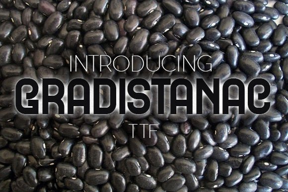 Gradistanac Font - Featured Image