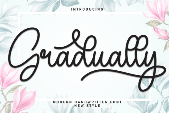 Gradually Font - Featured Image
