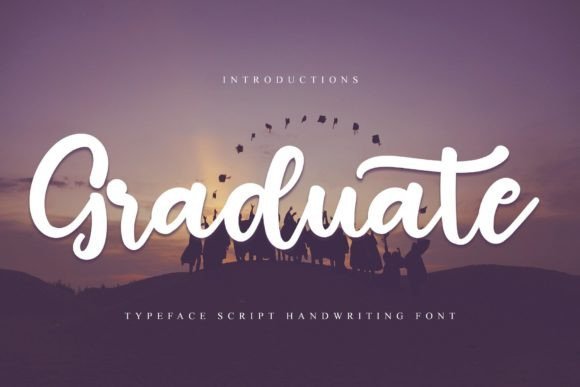 Graduate Font - Featured Image