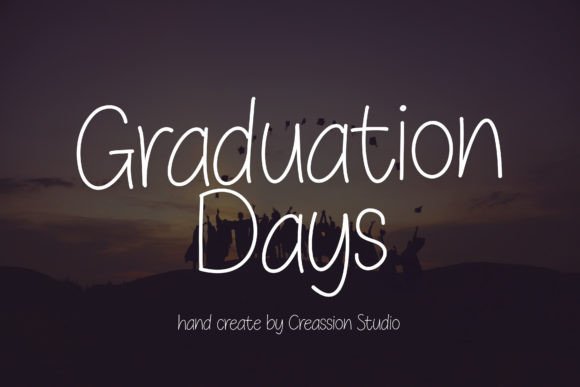 Graduation Day Font - Featured Image