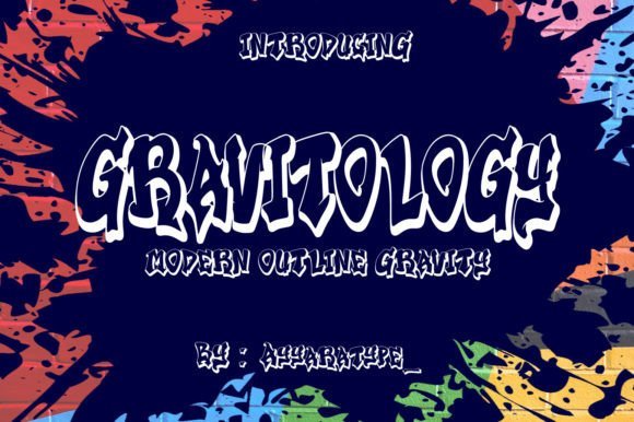 Gravitology Font - Featured Image