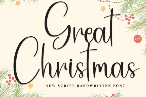 Great Christmas Font - Featured Image