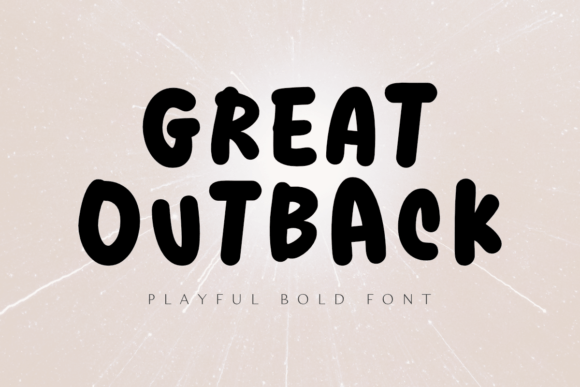 Great Outback Font - Featured Image