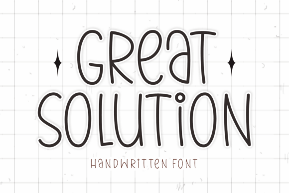 Great Solution Font - Featured Image