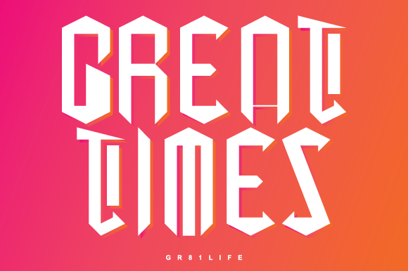 Great Times Font - Featured Image
